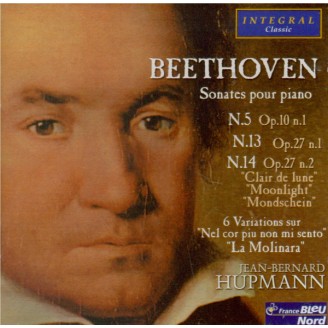 BEETHOVEN - Hupmann - Sonate pour piano n°5 op.10 n°1